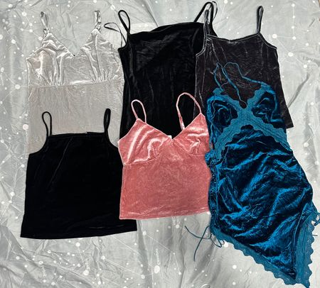 Camisole en velours
