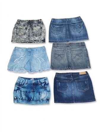 Ultimate Y2K Denim Skirt Bundle (VM-93)