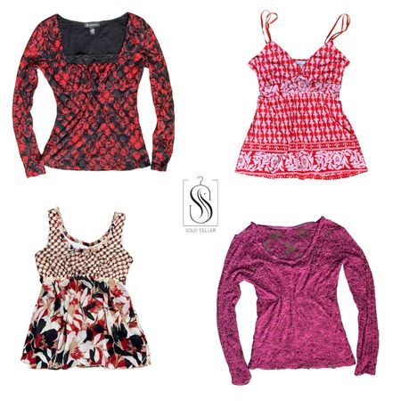 Y2K Romantic Day Mix Tops
