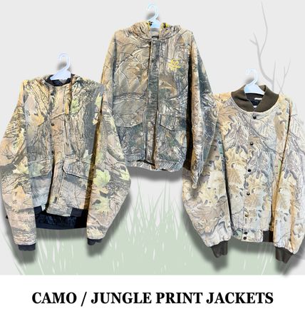 Premium Camo / Jungle Print Jackets