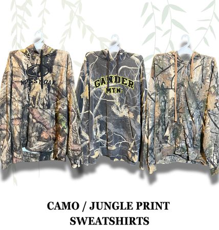 Premium Camo / Jungle Print Sweatshirts