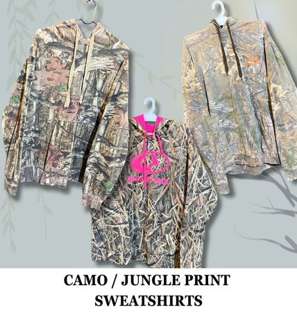 Premium Jungle Print / Camo Sweatshirts