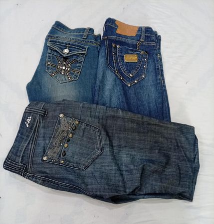 CR9989 Y2K Flare Jeans