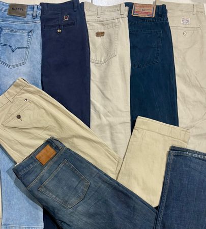 Mix branded jeans