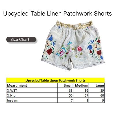 SS26 Pantaloni Corti Patchwork in Tessuto Riciclato