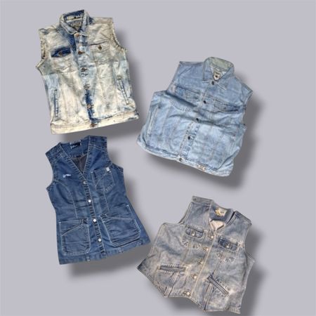 Denim vest