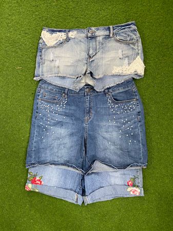 Y2K Denim Shorts