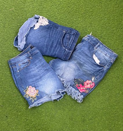 Y2K Denim Shorts