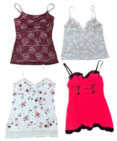 Y2K nighty tops