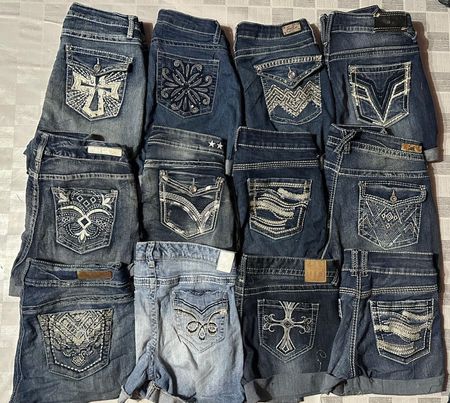 VIGOSS AND OTHER MIX BRANDS MINI SHORTS (ID 1277)