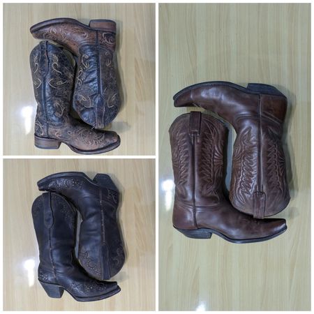JA 0690 Vintage Cowboy Boots