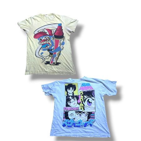 T-shirts en coton imprimés avec logo