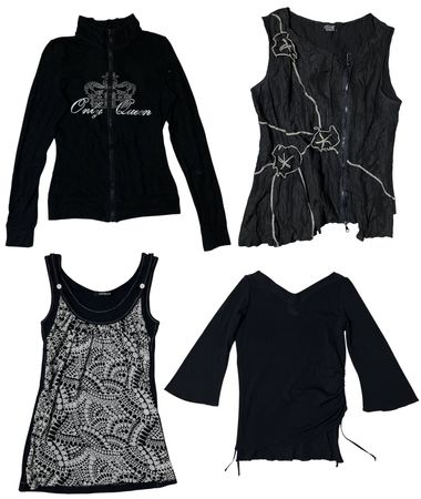 Y2K Dark Fairycore Tops: TT-300