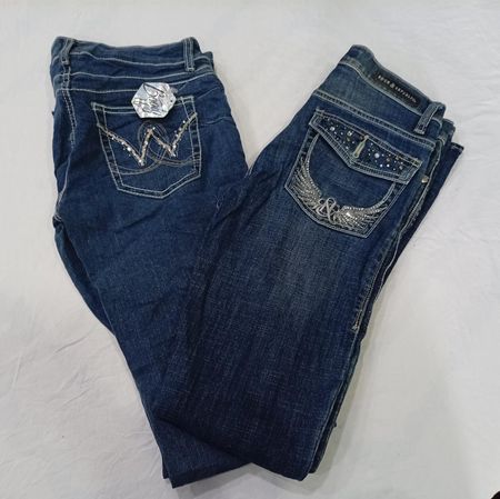 CR10020 Y2K Flare & Straight Jeans