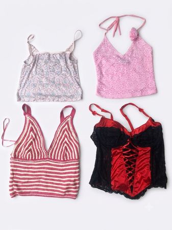 Y2K cami tops