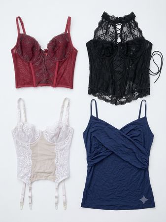 Y2K cami tops