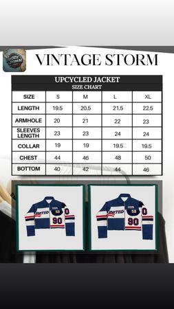 Upcycled Racing Inspired Denim Jacket