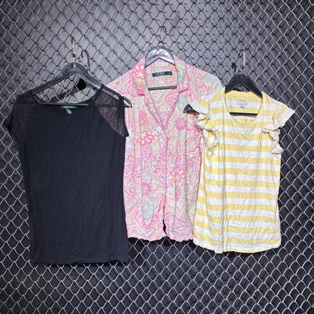 Lauren ralph lauren ladies t shirts tops (fnc 409)