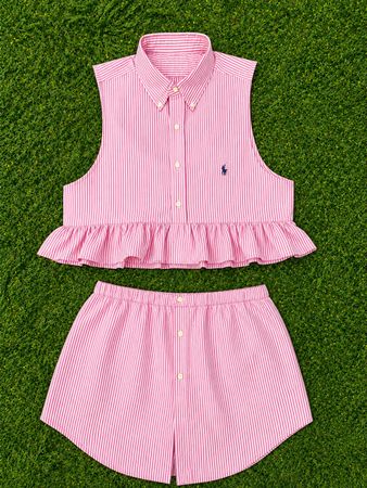 Upcycle Ralph Lauren Co-Ord Set (DV -07)