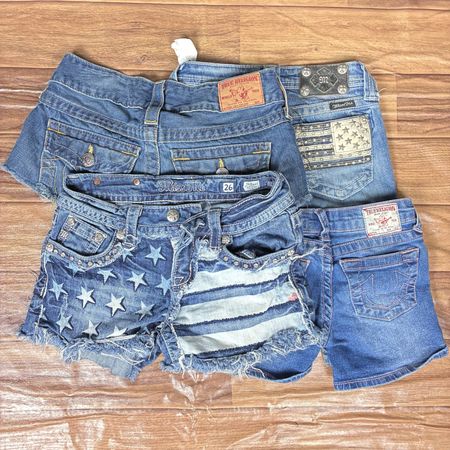 Miss me true religion shorts (fnc 416)