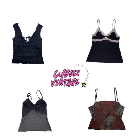 Vintage Y2K Cami Mix (MH-035)