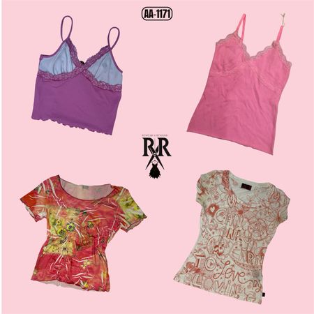 Y2K Bubblegum Mix Tops (AA-1171)