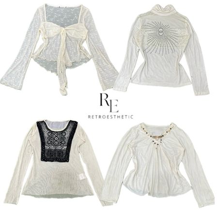 Y2K Nature Vibe Girl Full Sleeve Top RE-3489