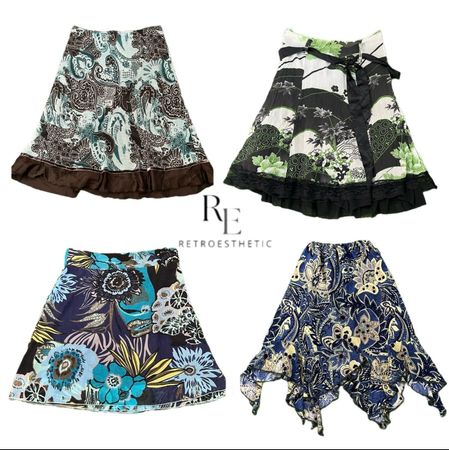 Y2K NYC IT GIRL POLY SKIRTS RE-3492