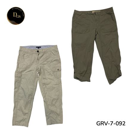 Women’s Cargo Capri – Premium Utility Fit Y2K Vintage Style. (GRV-7-092)