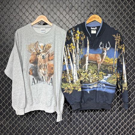 Us pro animal printed  sweatshirts (fnc 430)