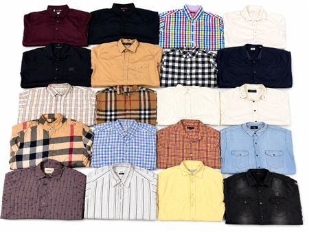 chemise en coton vintage mixte designer