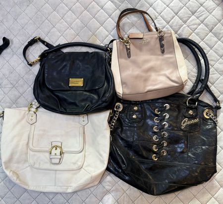 borse Coach, guess e marc jacob