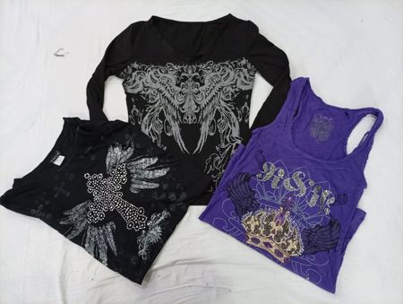 CR10052 Y2K Baby Tees