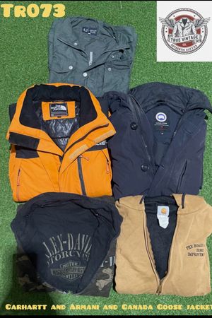 Carhartt and Armani and Canada Goose jacket Tr 073