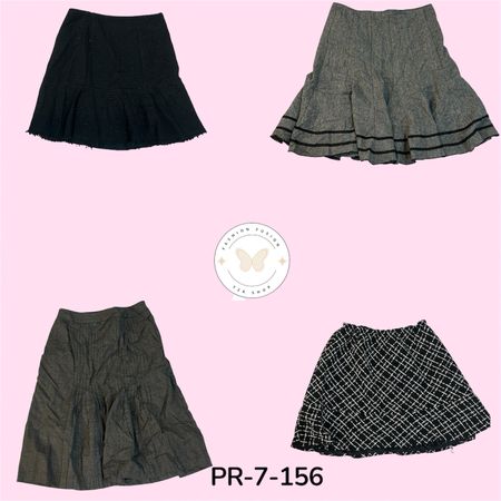 Women’s Wool Long Pleated Skirt | Classic Winter Maxi Skirt (PR-7-156)