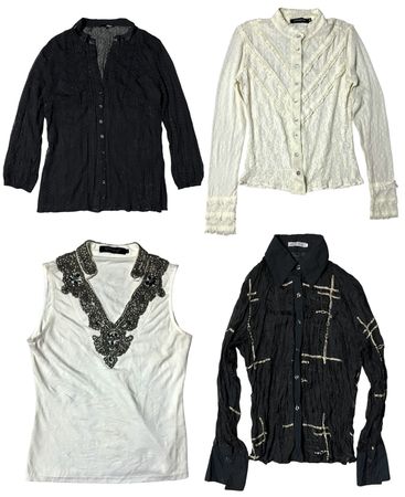 Midnight Victorian x Y2K Tops: TT-304