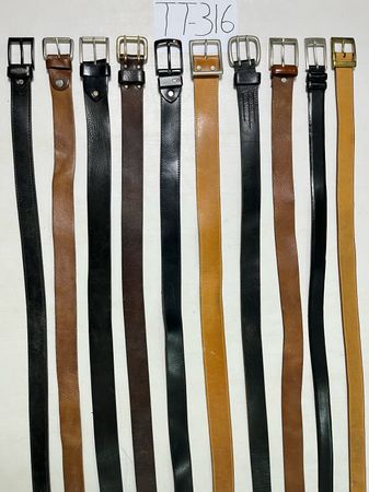 Y2K OG Leather Belts: TT-316