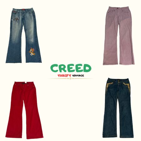 💫 Vintage Flare Jeans Collection (CV:032)