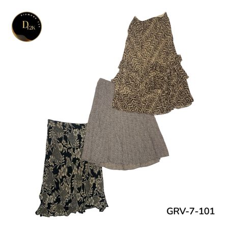 Women’s Poly Skirt – Premium Comfortable Fit Y2K Vintage Style. (GRV-7-101)