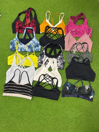 Yv513 Lululemon Mix Sports Bra 15P