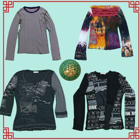 Premium Y2K Designer Blouses | 7-Piece Bundle | Ralph Lauren & More | S-XL