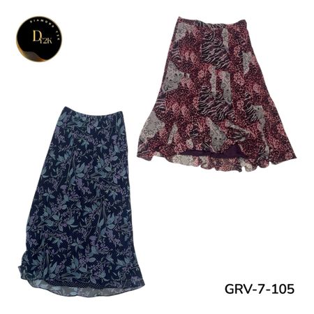 Women’s Lightweight Poly Skirt – Classic Y2K Vintage Style. (GRV-7-105)