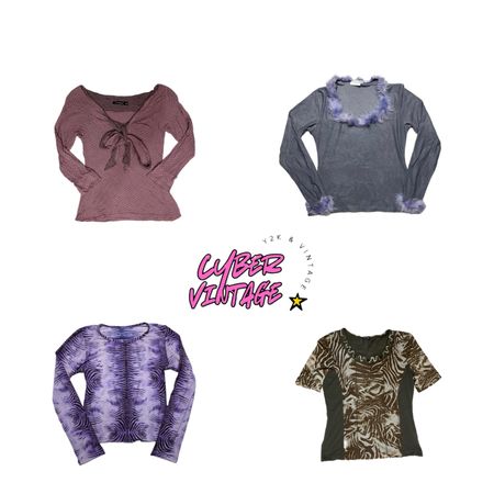 Retro Y2K Collection Tops (MH-036)