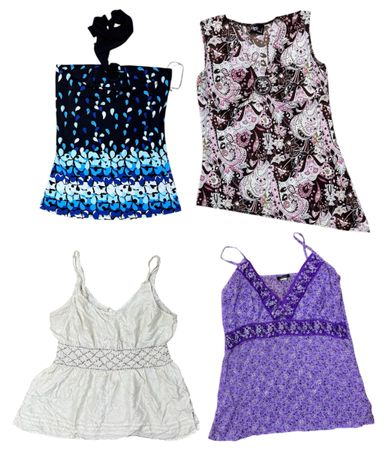 Y2K Tropical Tops 10 pcs At 1188