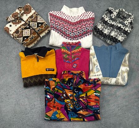 Crazy pattern Fleeces-20 Pcs
