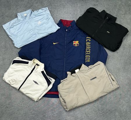 Vintage Nike Adidas Reebok Umbro Lacoste Windbreaker-30 Pcs
