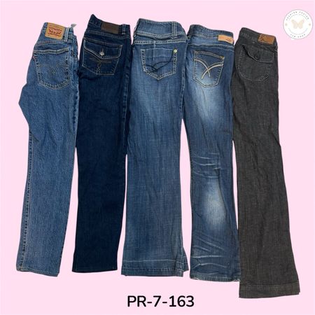 Women's Bootcut Flared Jeans – Soft Stretch Everyday Wear (PR-7-163)