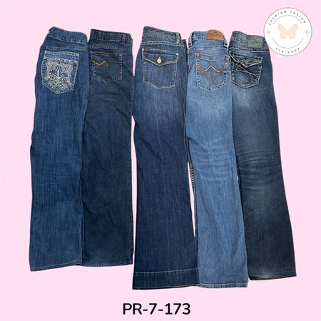 Women's Bootcut Flared Jeans – Soft Stretch Everyday Wear (PR-7-173)