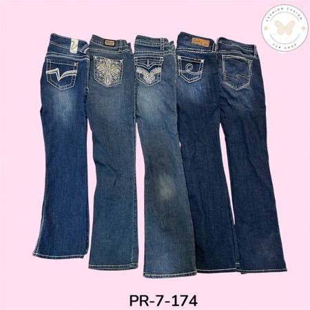 Casual Flared Jeans for Women – Premium Blue Denim (PR-7-174)