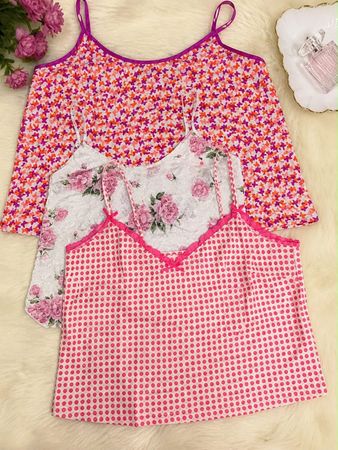 Y2K camisole and top